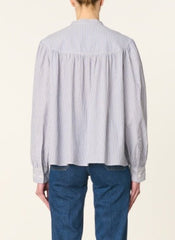 Florisse Top - Blue/White